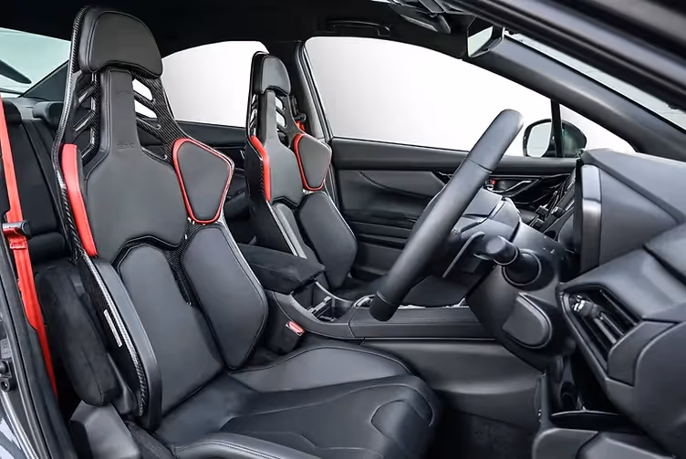Subaru WRX STi S210 bucket seats