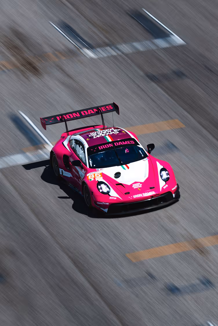 European Le Mans Series Iron Dames Porsche 911 LMGT3