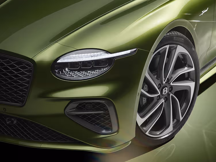 New Bentley Continental GT new headlights batur