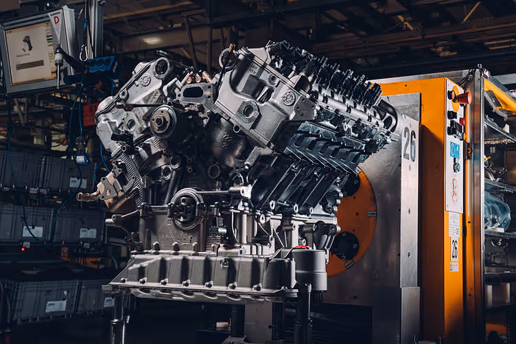 Bentley Batur W12 engine