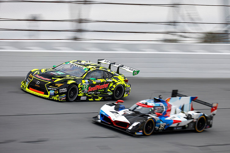 2025 Rolex 24 at Daytona Lexus RC F GT3 and BMW M Hybrid V8