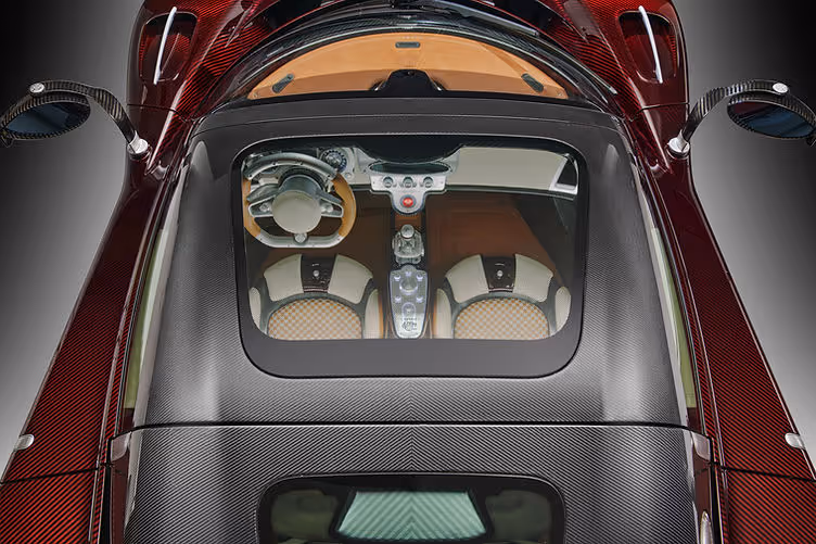 Pagani Utopia Roadster roof