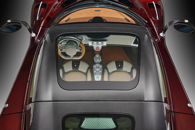 Pagani Utopia Roadster roof