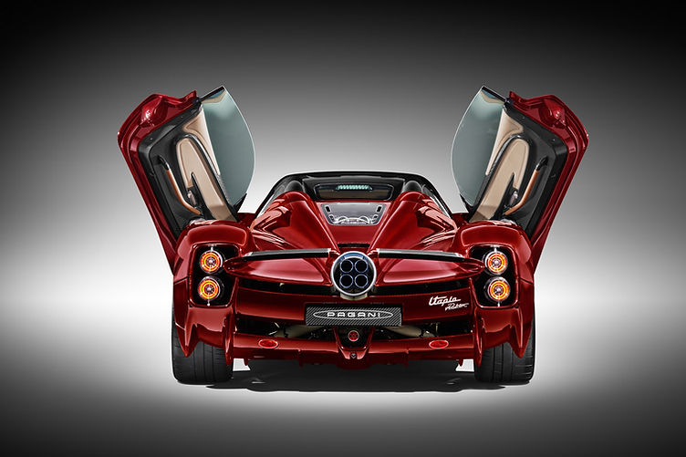 Pagani Utopia Roadster rear
