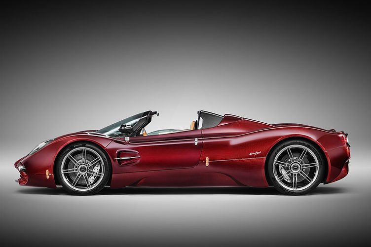 Pagani Utopia Roadster side