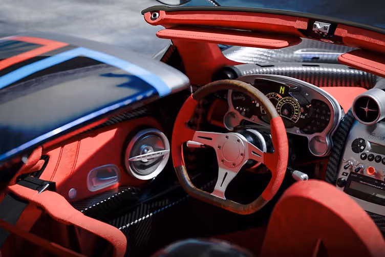Pagani Zonda Arrivederci cabin