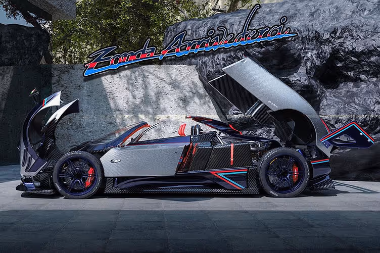 Pagani Zonda Arrivederci side