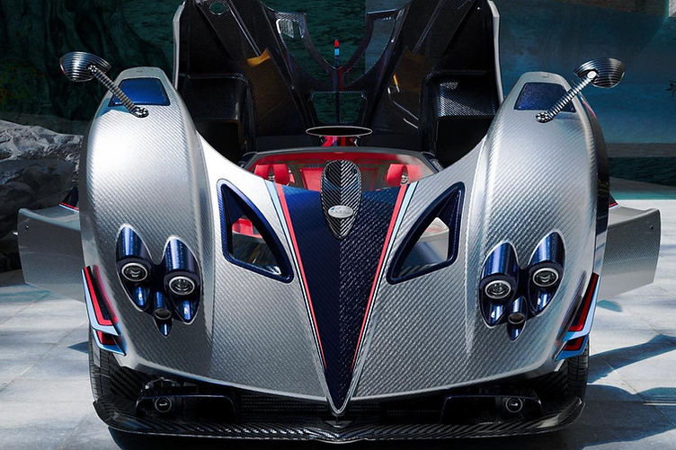Pagani Zonda Arrivederci nose detail