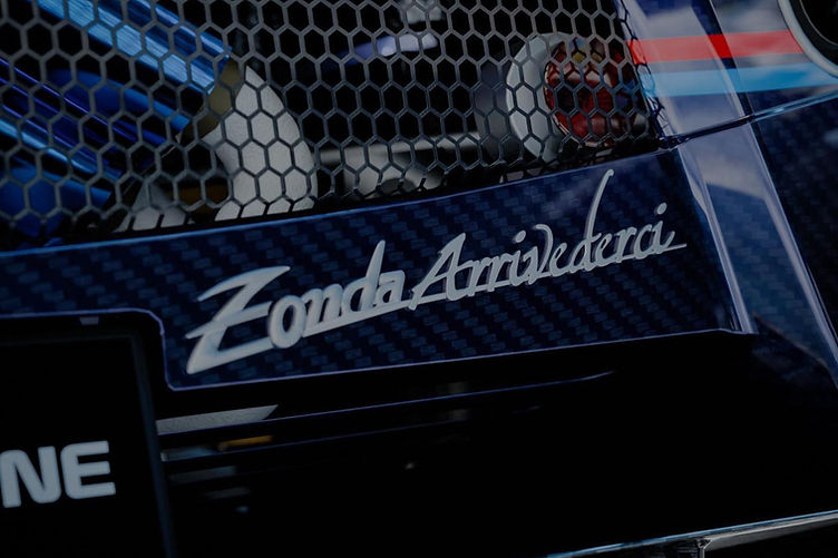 Pagani Zonda Arrivederci badge