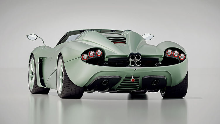 Pagani Huayra Codalunga Speedster - rear