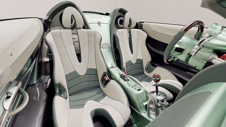 Pagani Huayra Codalunga Speedster - seats