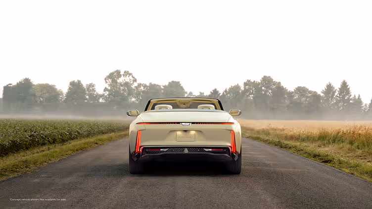 Cadillac Sollei Concept rear straight