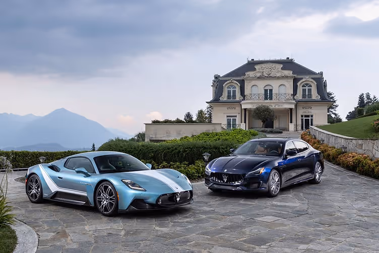 Maserati Quattroporte Grand Finale and MC20 Iris