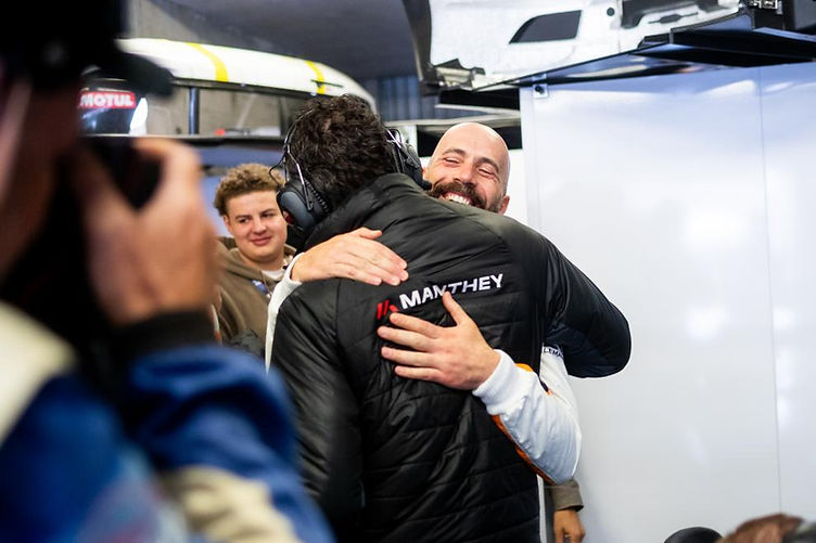 Emotions come out, as the #91 Manthey EMA Porsche 911 wins its class