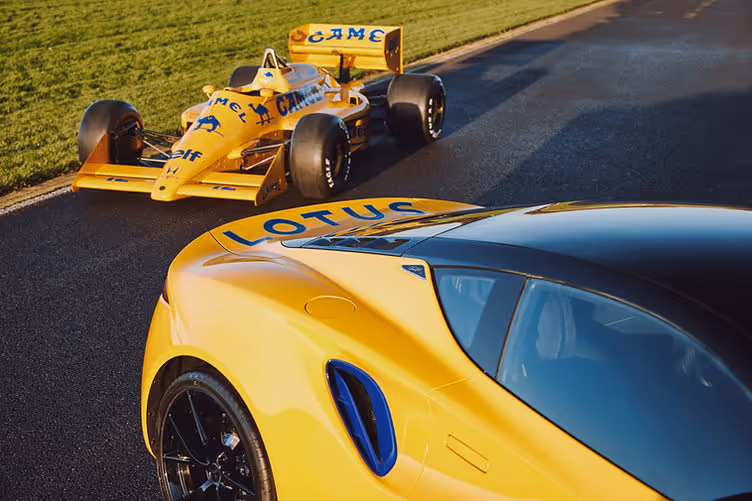 Lotus Emira inspired by the Lotus Type 99T Rush Magazine