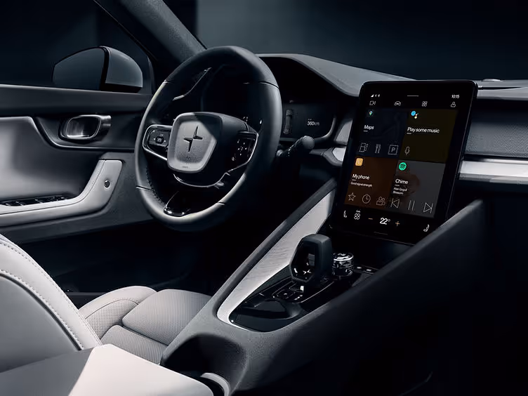 Polestar 2 cabin