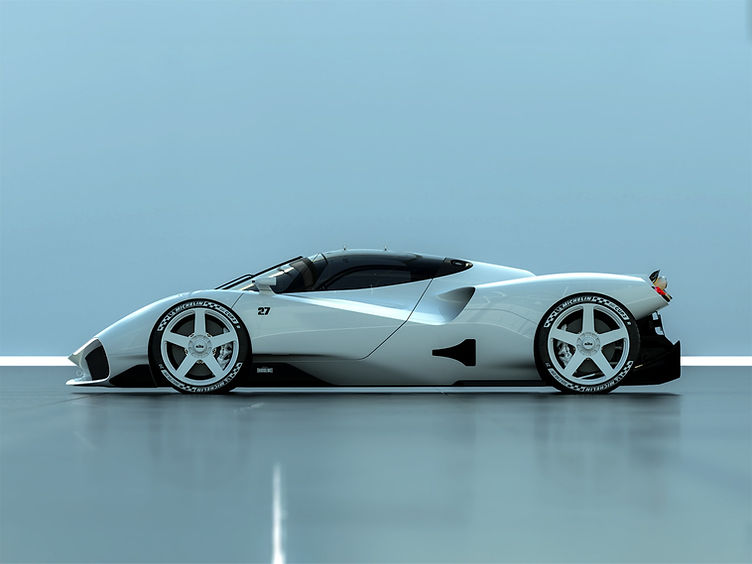 Nilu hypercar side view
