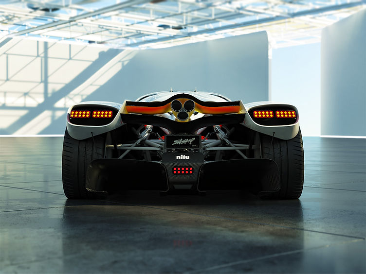 Nilu27 hypercar rear