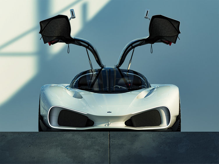 Nilu27 hypercar front