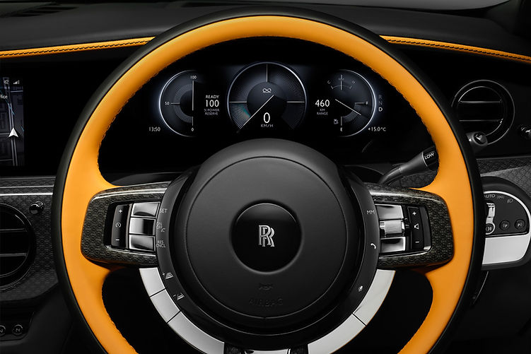 Rolls-Royce Ghost steering wheel and trim