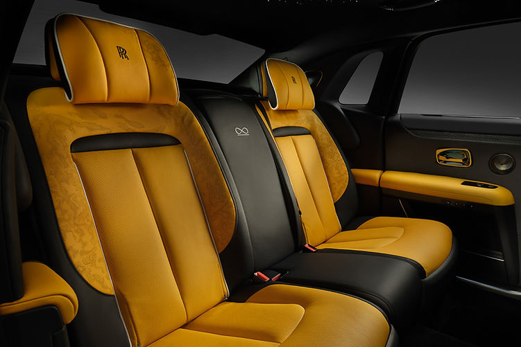 Rolls-Royce Ghost rear seats