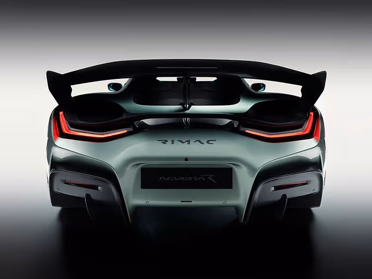 Rimac Nevera R rear detail