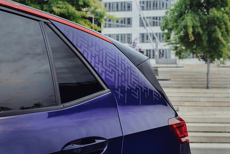 2025 Volkswagen ID.3 GTX Fire & Ice - C-pillar