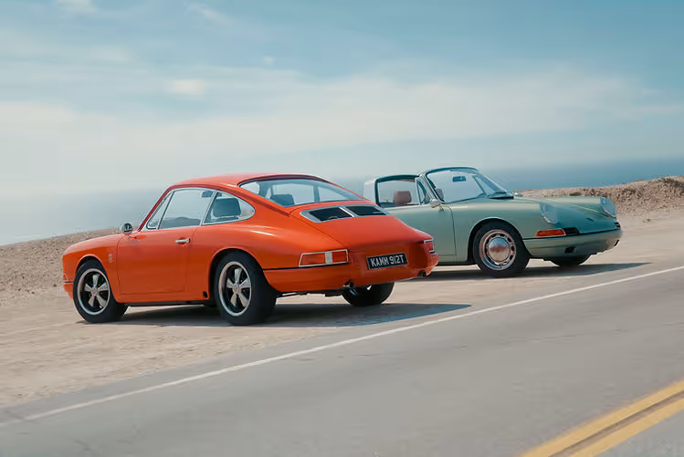 KAMM Launches More Refined 912T - static dual shot of the coupe and targa together side-by-side