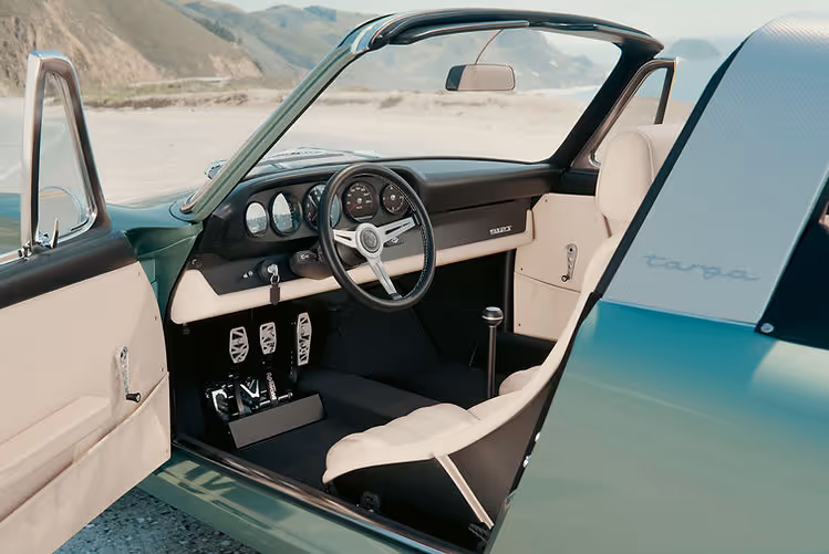 KAMM Launches More Refined 912T - interior view of targa model