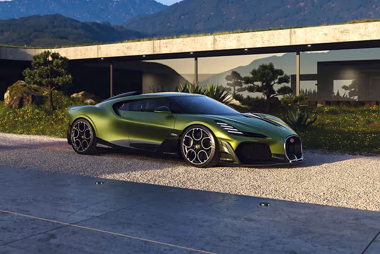 2025 Bugatti Brouillard - front corner