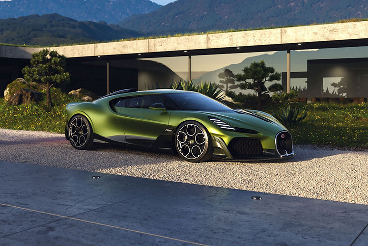 2025 Bugatti Brouillard - front corner