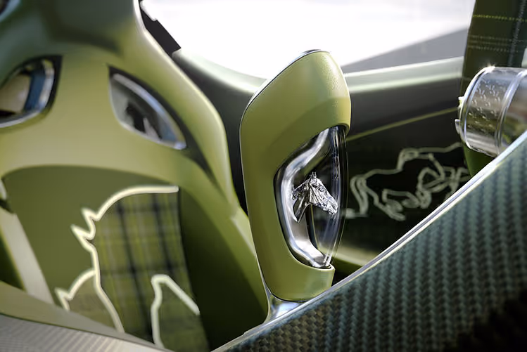 2025 Bugatti Brouillard - gear selector