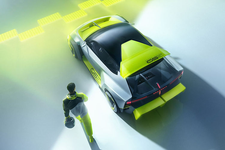 Vauxhall Corsa GSE Vision Gran Turismo - roof