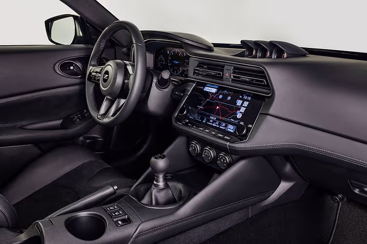 2026 Nissan Z Heritage Edition interior dashboard in black