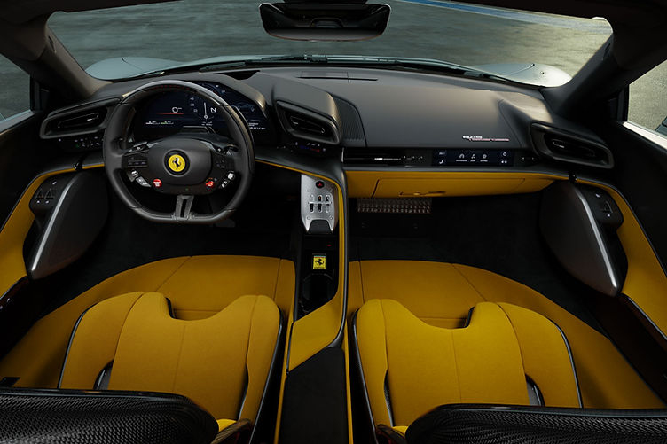 Ferrari 849 Testarossa - interior
