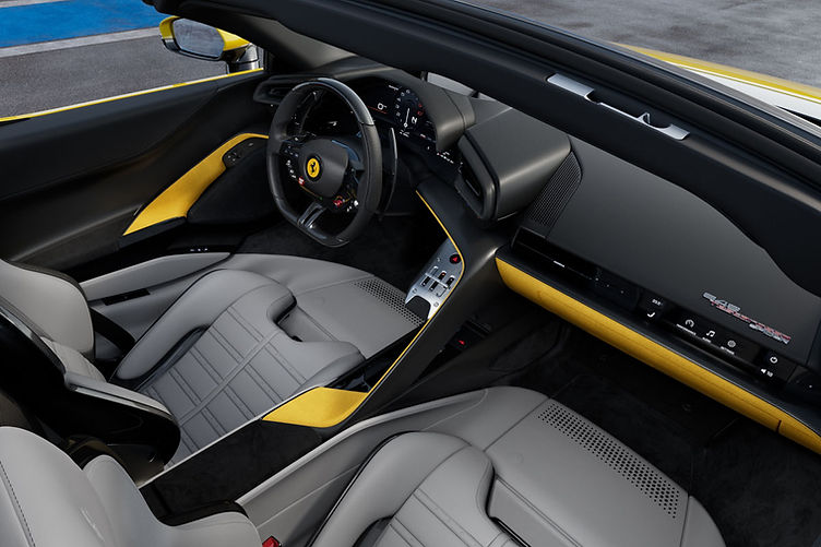 Ferrari 849 Testarossa Spider interior