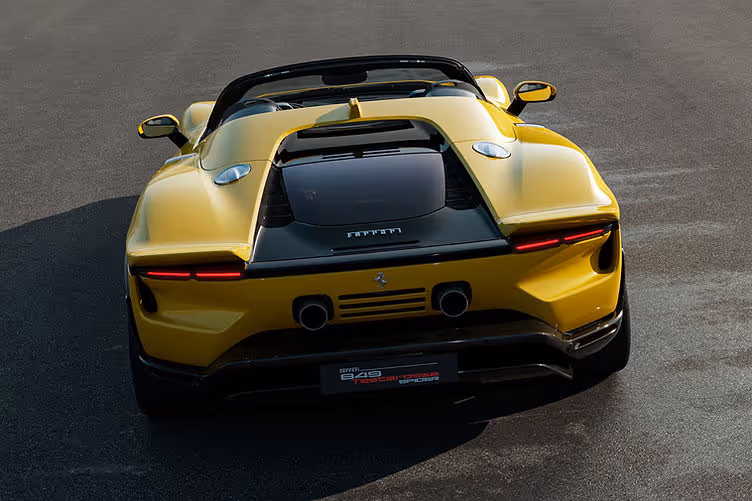 Ferrari 849 Testarossa Spider - rear bumper