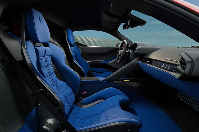 Ferrari 849 Testarossa - interior seats