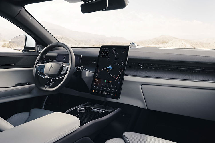 2026 Polestar 3 Performance - dashboard and infotainment