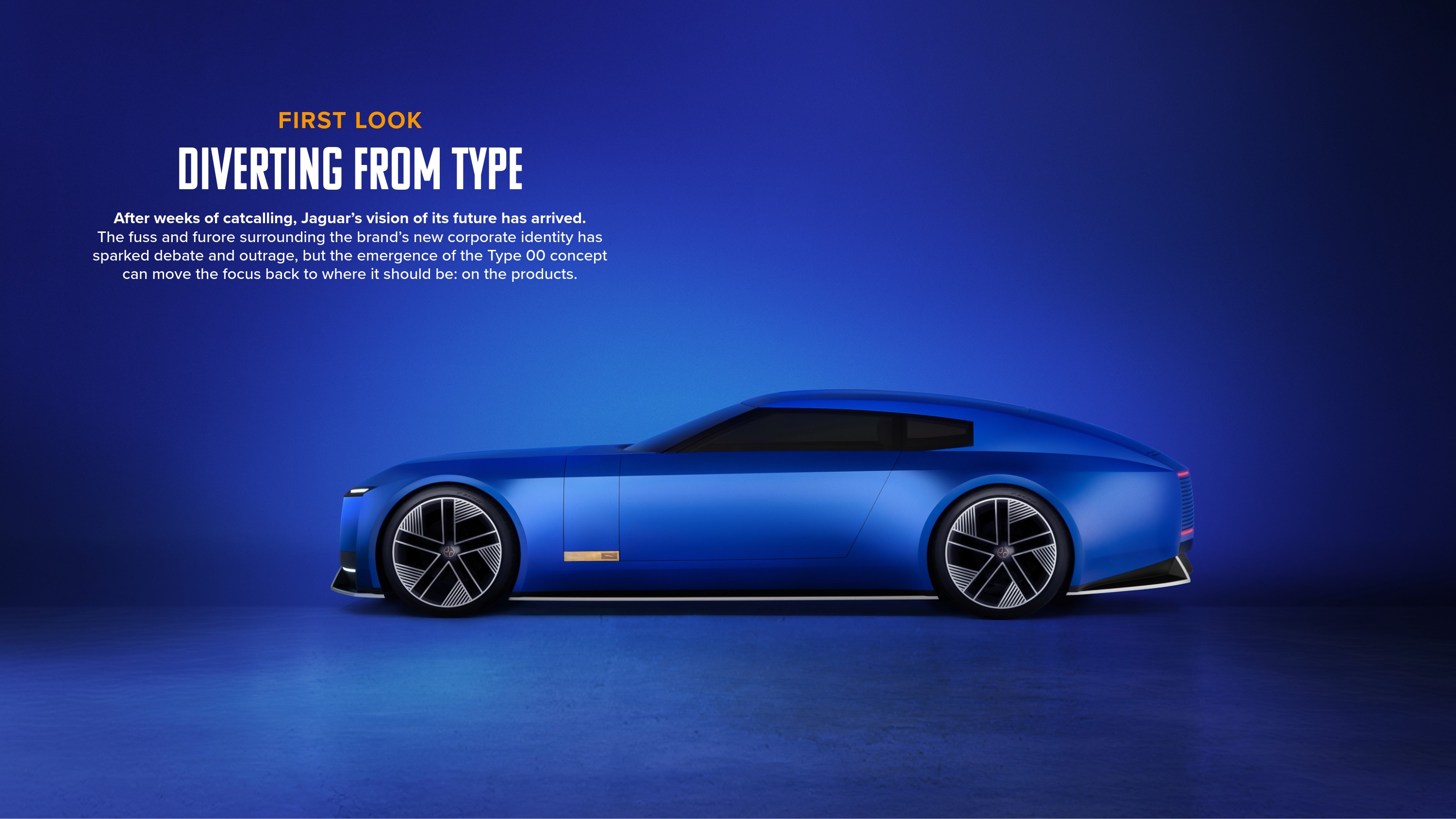 Evolve or die - The jaGuar Type 00 Concept is Unveiled