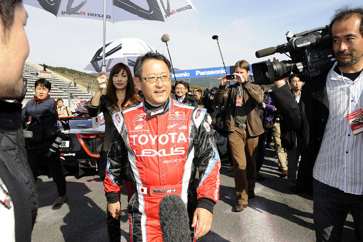 Former Toyota CEO Akio Toyoda