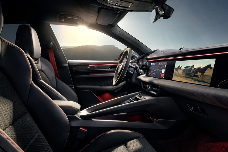 2026 Porsche Macan GTS Electric - dashboard and infotainment