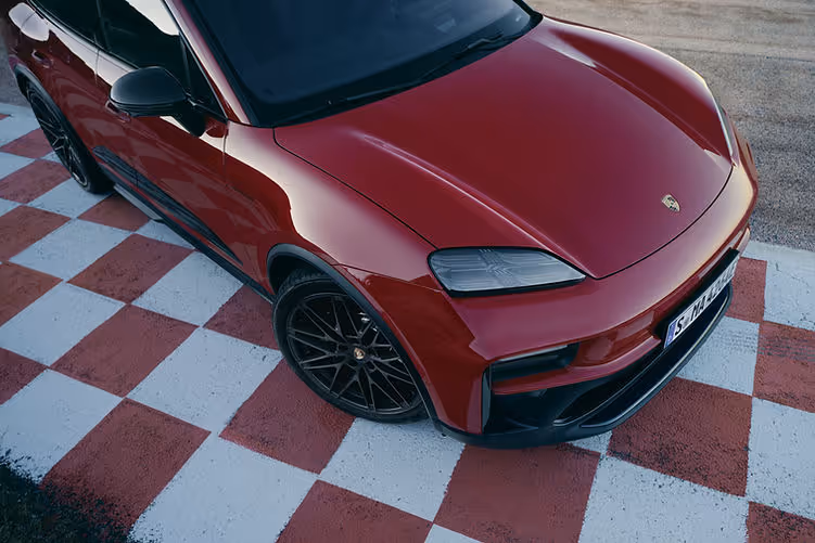 2026 Porsche Macan GTS Electric - front design detail