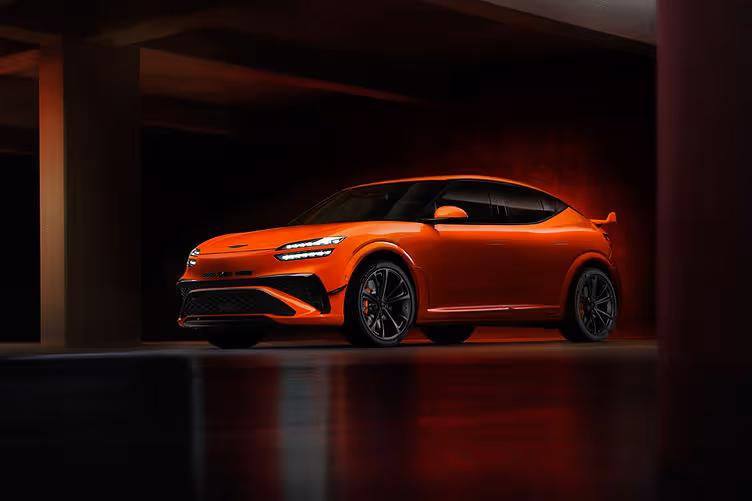 Genesis GV60 Magma - static