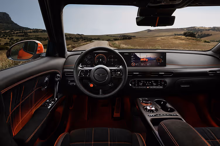 Genesis GV60 Magma - dashboard
