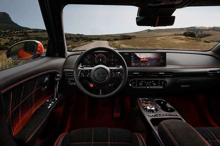 Genesis GV60 Magma - dashboard