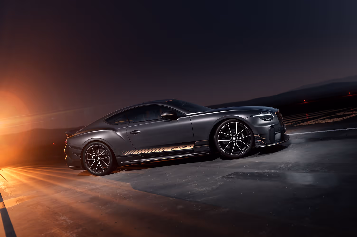 2026 Bentley Continental GT Supersports - side three quarter profile