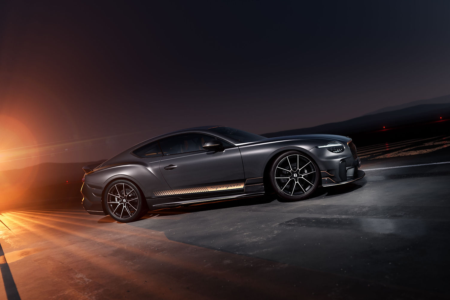 2026 Bentley Continental GT Supersports - side three quarter profile