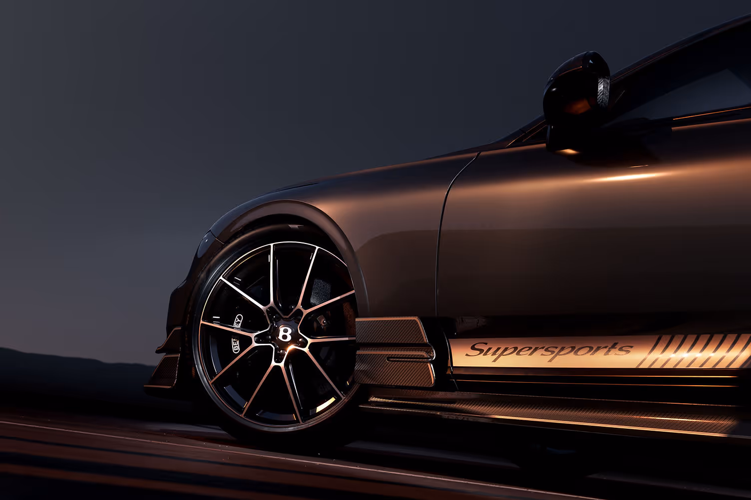 2026 Bentley Continental GT Supersports - Manthey Racing alloy wheels