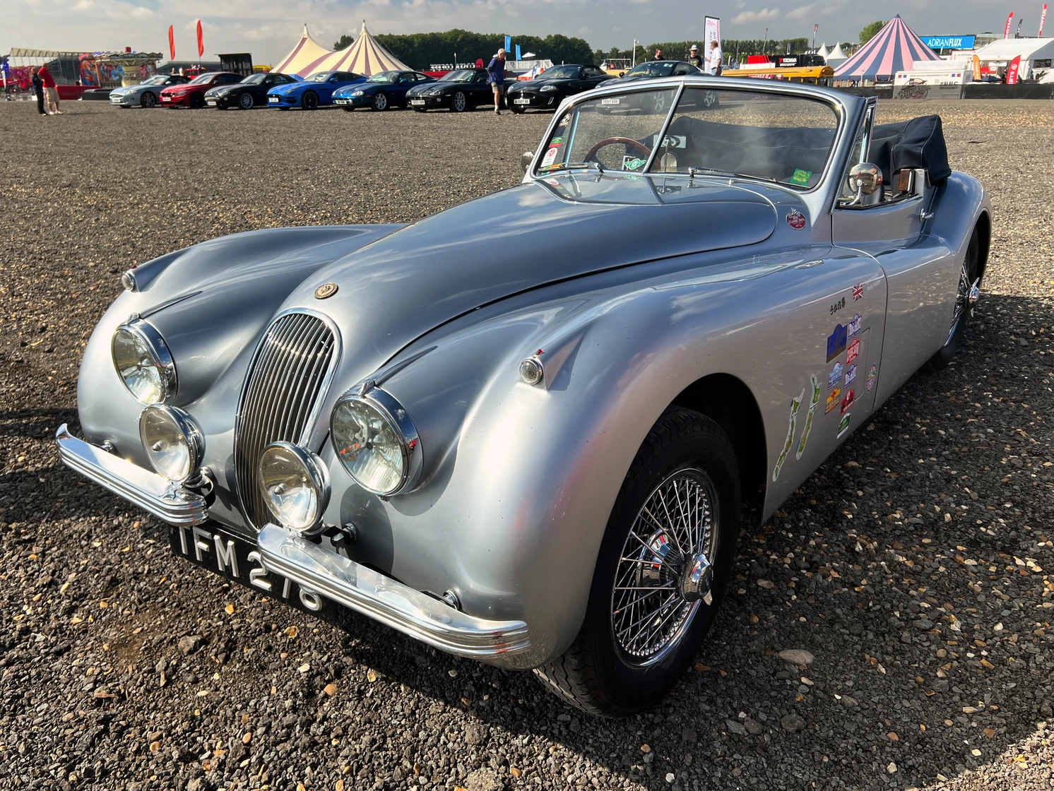 SIlverstone Classic 2022 - Jaguar XK120